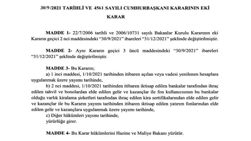 Bankada Parası Olan Herkesi İlgilendiriyor! Cumhurbaşkanı İmzaladı, Resmi Gazete İle Son Dakika Bilgisi Verildi