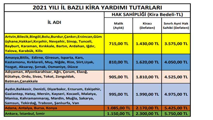 Bu 2 Şartı Taşıyanlara 22 İlde Bakanlık Aylık 995 TL Kira, 1.990 TL Taşınma Yardımı Yapacak!