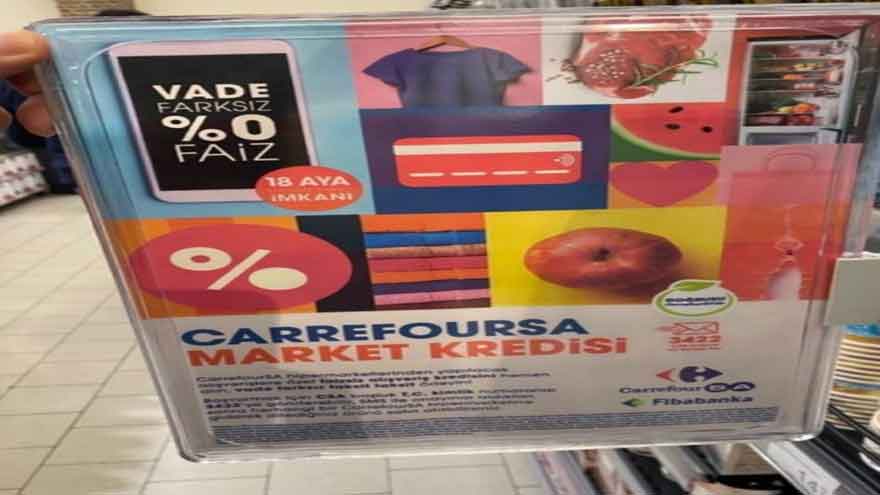 Son Dakika Bilgisi Verildi, Fibabanka Faizsiz 40 Bin TL Kredi Başvurusu Başladı! Carrefoursa Market Kredisi Nedir?