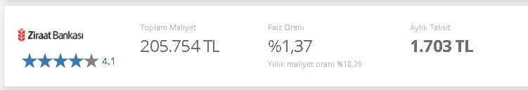 Ziraat Bankası, Halkbank, Vakıfbank Son Dakika Konut Kredisi Faiz Değişimi Güncel Oranlar