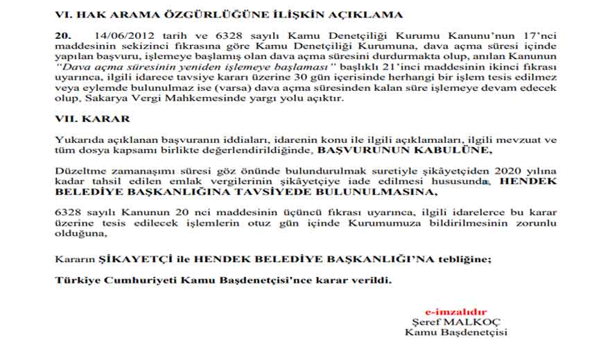 Tek Evi Olan Ödediği Parayı Geri Alacak! Emlak Vergisi Ödeyenler İçin Geriye Dönük 5 Senelik Para İadesi KDK Kararı