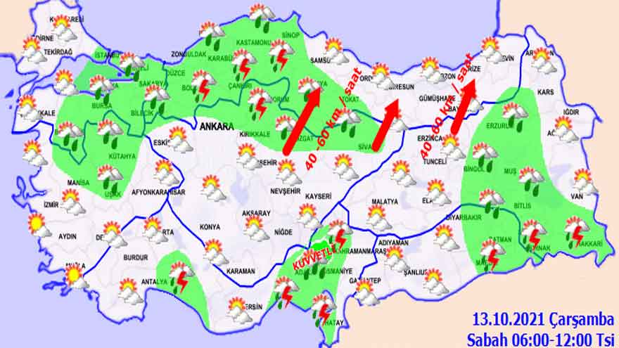 Meteoroloji Radar Görüntüsü İle Uyardı: Şimdiye Kadarkilerin En Şiddetlisi Geliyor! 25 İle Kuvvetli Yağış Uyarısı