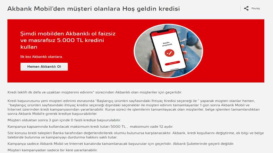 Özel Bankalar Atağa Kalktı, Faizsiz Kredi Musluğu Açıldı! ING Bank, Akbank, Fibabanka Sıfır Faizli İhtiyaç Kredisi