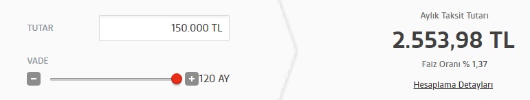 Aylık 2.553 TL Taksit Öderim Diyenlere Akbank'tan 150 Bin TL Konut Kredisi!