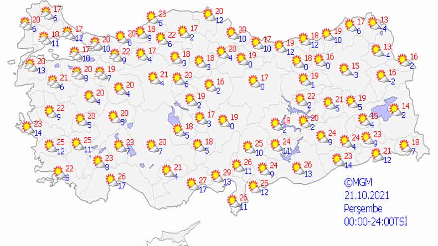 Meteorolojiden 41 İle Uyarı!  4 Günlük Hava Durumu Tahmini İle Sağanak Yağış Uyarısı Hangi İllerde?