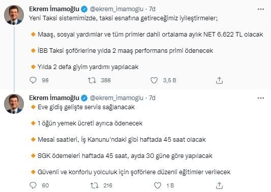 Ekrem İmamoğlu'ndan İBB Yeni Taksi Sistemi Açıklaması! İstanbul'da Taksi Şoförleri Ne Kadar Maaş Alacaklar?