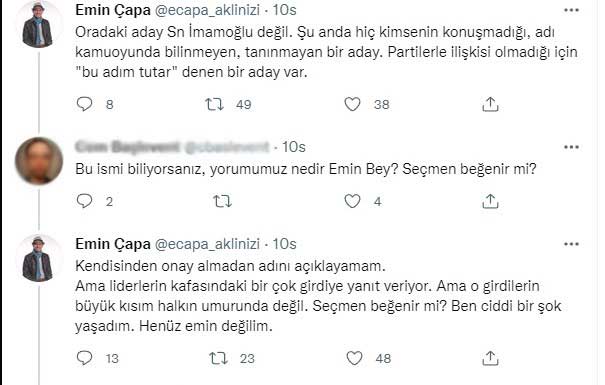 Kılıçdaroğlu'nun Cumhurbaşkanı Adayı İddiası! Partilerle İlgisi Olmayan Tanınmayan Biri