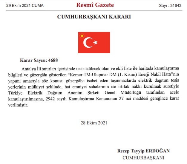 Bu İllerde Evi, Arsası Olanlar Dikkat! 12 İlde Son Dakika Acele Kamulaştırma Kararı Resmi Gazete İle Yayımlandı