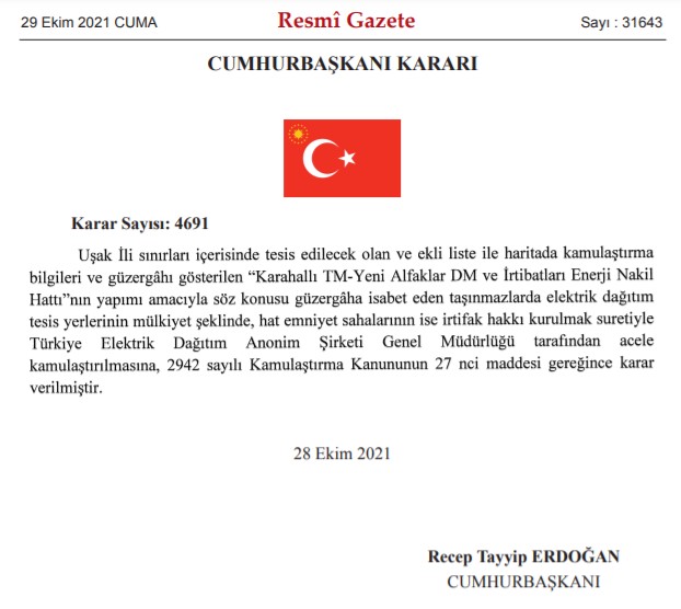 Bu İllerde Evi, Arsası Olanlar Dikkat! 12 İlde Son Dakika Acele Kamulaştırma Kararı Resmi Gazete İle Yayımlandı