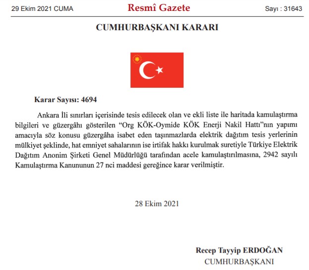 Bu İllerde Evi, Arsası Olanlar Dikkat! 12 İlde Son Dakika Acele Kamulaştırma Kararı Resmi Gazete İle Yayımlandı