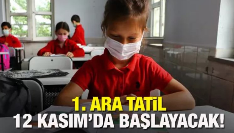 Okulların Kapanış Tarihi Belli Oldu Son Dakika! 1. Ara Tatil Ne Zaman Başlıyor, Kasım Tatili Ayın Kaçında?