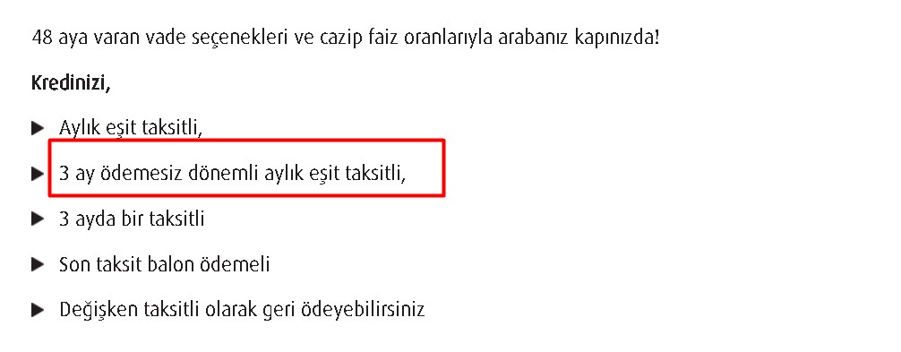 Sıfır Araç Almak İsteyenlere Vakıfbank 3 Ay Ertelemeli Taşıt Kredisi Veriyor!