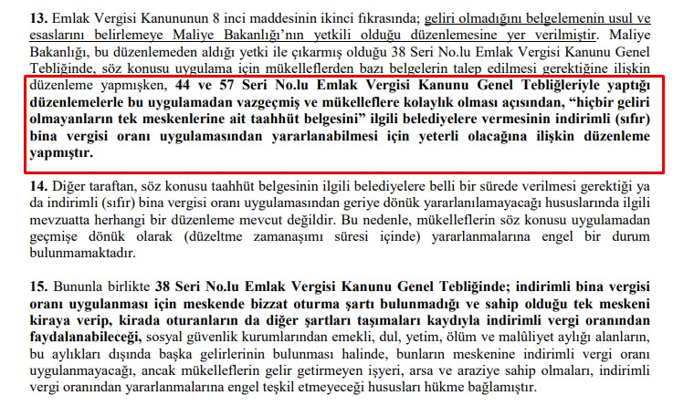 Son Gün 30 Kasım! Muafiyet Listesi İçinde Yer Alan Tek Evi Olanlara 4.298 TL Emlak Vergisi Para İadesi Müjdesi Geldi