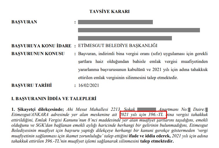 Son Gün 30 Kasım! Muafiyet Listesi İçinde Yer Alan Tek Evi Olanlara 4.298 TL Emlak Vergisi Para İadesi Müjdesi Geldi