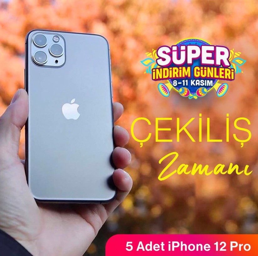 Trendyol Süper İndirim Günleri İle Bedava iPhone 12 Pro Hediye Kazanma Fırsatı Sundu!