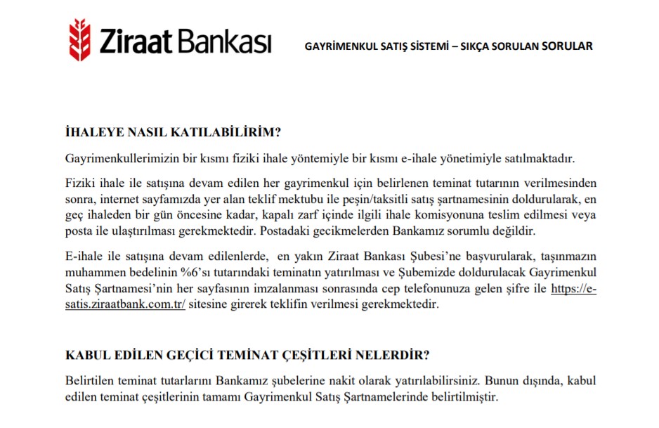 Devlet Bankaları Kelepir Ev Satıyor! Ziraat Bankası Halkbank Vakıfbank 320 TL Taksitle Satılık Gayrimenkuller Köy Evleri