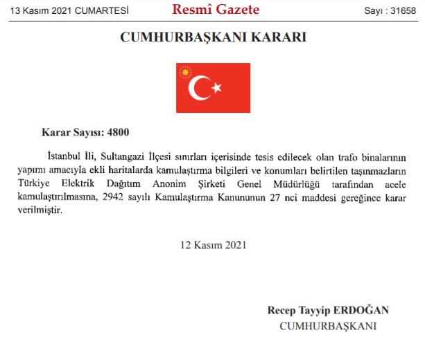 Ankara, İzmir ve İstanbul'da Var! Resmi Gazete İle 7 İlde Enerji Projeleri İçin Acele Kamulaştırma Kararı Çıktı