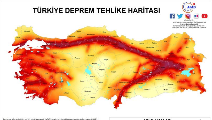 Bu 24 Şehirde Oturanlar Dikkat! Altından Fay Hattı Geçen, Deprem Riski Yüksek İller Listesi