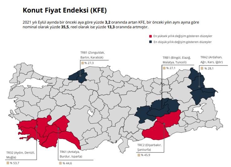 Merkez Bankası'ndan Son Dakika Açıklaması: Konut Fiyatlarına Yüzde 35 Zam Geldi, En Ucuz Ev 500 Bin Lirayı Aştı!