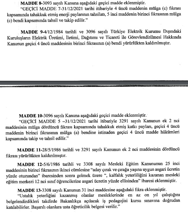 Erdoğan Müjde Diyerek Duyurmuştu: AK Partiden Milyonların Cebine Yansıyacak 38 Maddelik Yeni Torba Yasa Kanun Teklifi