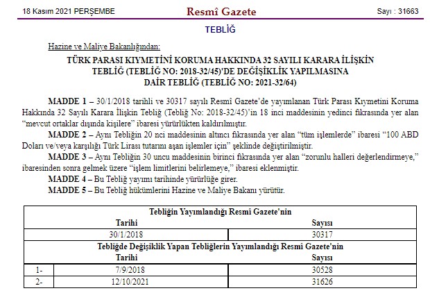 Dolar Kuru Rekor Kırmıştı, Türk Parası Kıymetini Koruma Tebliği Değişti: Doları Olan Herkesi İlgilendiriyor!
