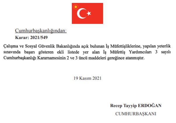 Son Dakika: Beklenen 20 Kasım Tarihli Atama Kararnamesi Yayımlandı! Lütfi Elvan İstifa Etti Mi, Görevden Alındı Mı?