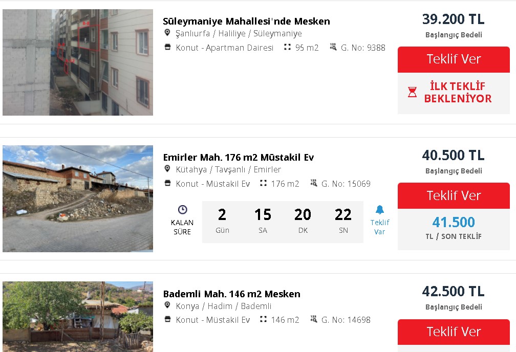 Yükselen Konut Fiyatlarına Devlet Müdahalesi! Kamu Bankaları 4 Bin TL Peşin, 555 Lira Taksitle Ucuz Ev Satıyor