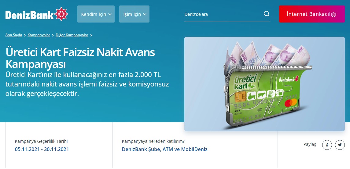 Kredi Muslukları Patlayacak! Ziraat Bankası, Akbank, Denizbank. Vakıfbank, Halkbank Faizsiz Kredi Kampanyaları