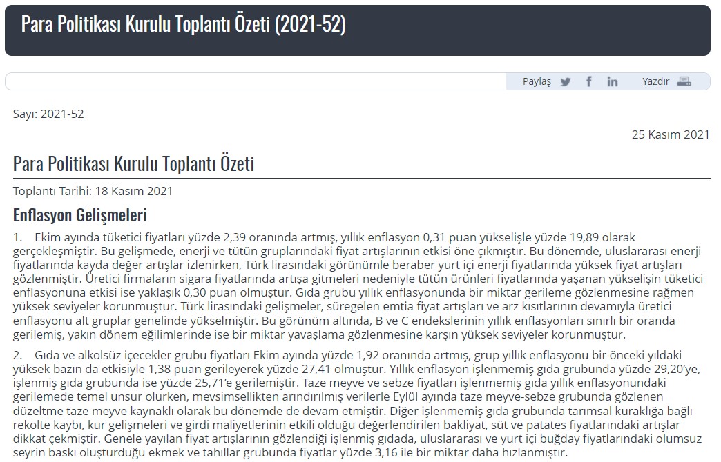 Son Dakika: Piyasaları Sallamıştı, Merkez Bankası Neden Faiz İndirdiğini Açıkladı!