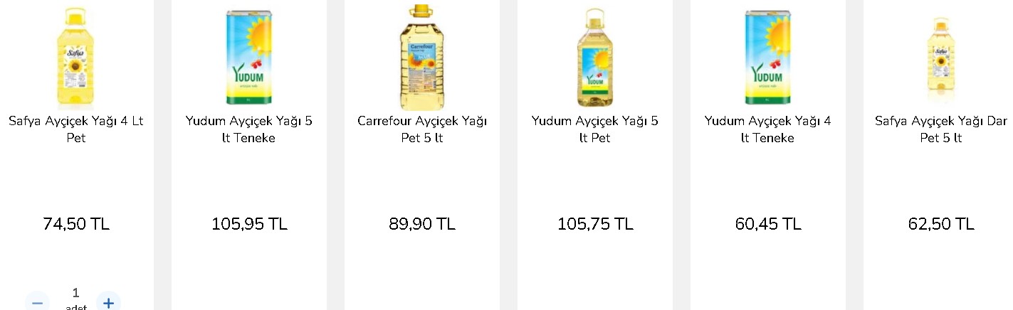 Büyük Zam Öncesi Stok Yaptıracak Son Fırsat İndirimi Duyuruldu! 5 LT Teneke Ayçiçek Yağı 64,95 TL Fiyatla Satışta