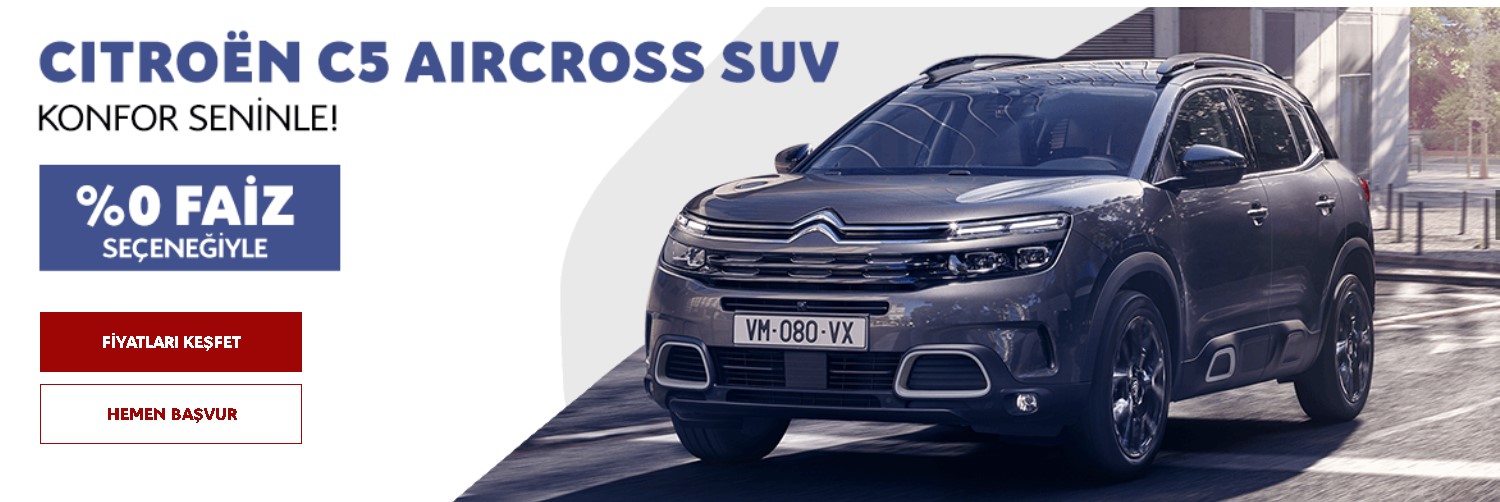 SUV Araba Almak İsteyenlere Citroen Faizsiz Araç Kredisi Müjdesi Verdi!