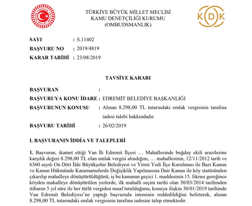 Son 3 Gün: Tek Evi Olanlar Dikkat! Emlak Vergisi İçin Muafiyet Listesi Yayımlandı, Bu Listede Olanlar Para İadesi Alacak