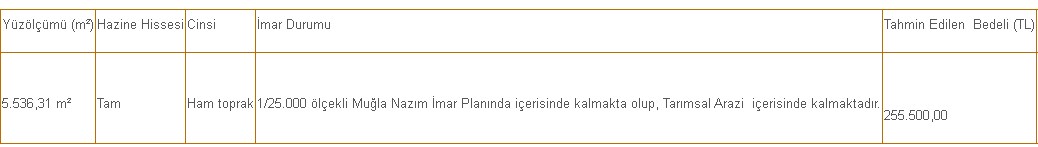 Yanlış Görmüyorsunuz m2'si 5 TL! Boş İmarsız Devlet Arazileri İnanılmayacak Fiyatlara Satış Tablosunda! Kaçırmayın