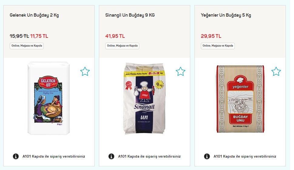 A101, BİM, ŞOK, Carrefour, Migros Fiyatları Güncelledi! En Ucuz 10 KG ve 5 Kglık Un Fiyatları Listesi Aralık 2021