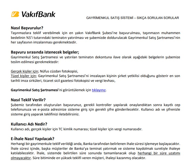 Vakıfbank Aralık Ayı Satılık Gayrimenkul İlanları: 1133 M2 Müstakil Bahçeli Ev Sadece 132 Bin TL Fiyatla Satışta!