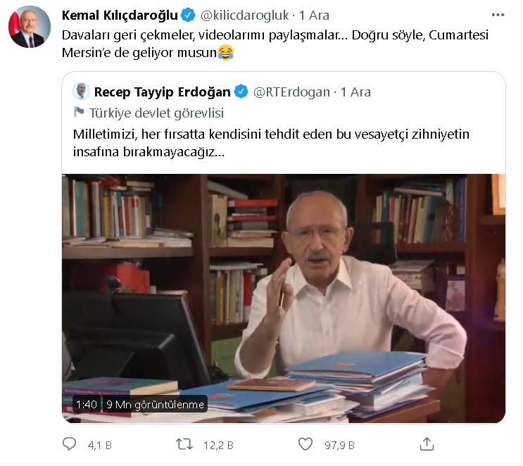 Kemal Kılıçdaroğlu Mersin CHP Mitingi Nerede, Ne Zaman, Saat Kaçta?