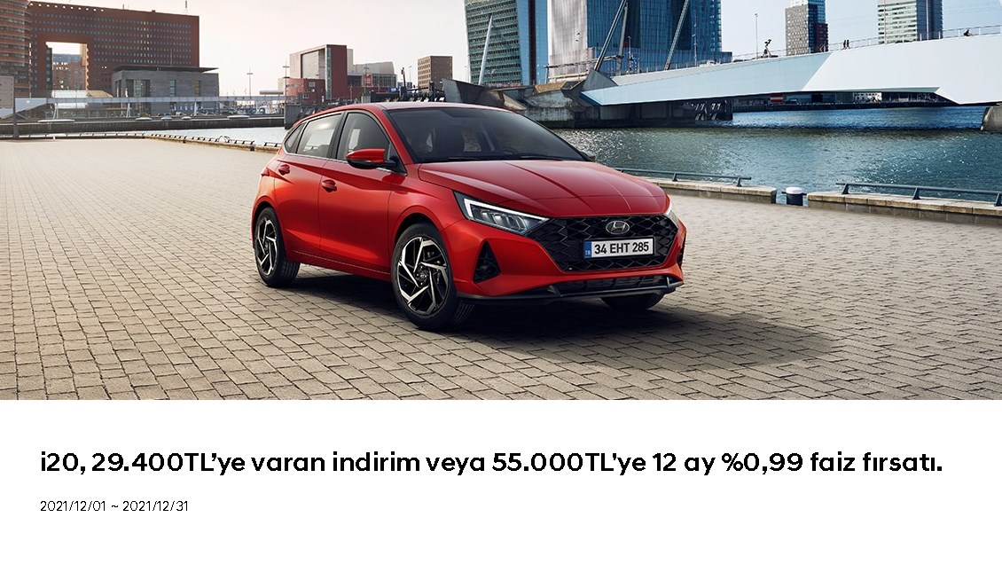 Kur Zammını Sildi! Hyundai i20'de 29.450 TL'lik Aralık Fırsatı