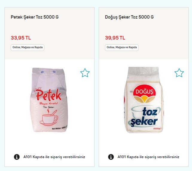 Bu Sefer Zam Değil İndirim Geldi! BİM, A101, Carrefour, ŞOK, Migros 5 KG Toz Şeker Fiyatları Ucuzladı