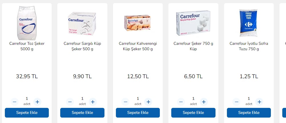 Bu Sefer Zam Değil İndirim Geldi! BİM, A101, Carrefour, ŞOK, Migros 5 KG Toz Şeker Fiyatları Ucuzladı