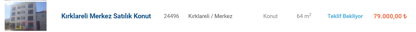 İkinci El Otomobil Alınamayacak Fiyatla Konut Satışı! Halkbank 55 Bin TL'ye, 68 Bin TL'ye, 79 Bin TL'ye 3+1 Ev Satıyor!