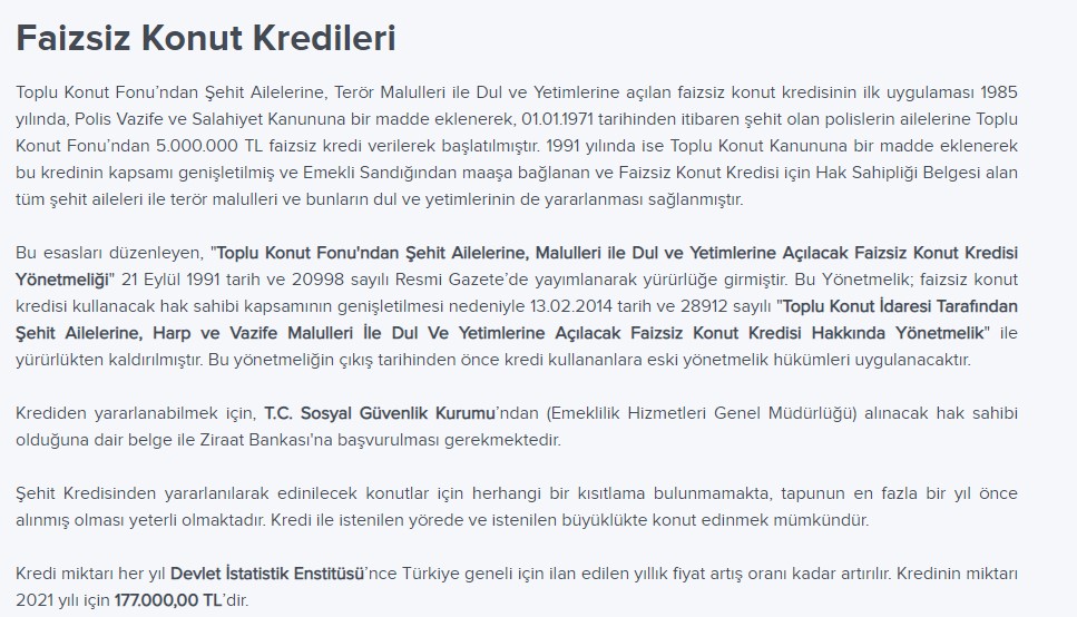 Ziraat Bankası Sıfır Faizli Konut Kredisi Müjdesi! TOKİ 177 Bin Liraya Kadar Faizsiz Kredi Veriyor