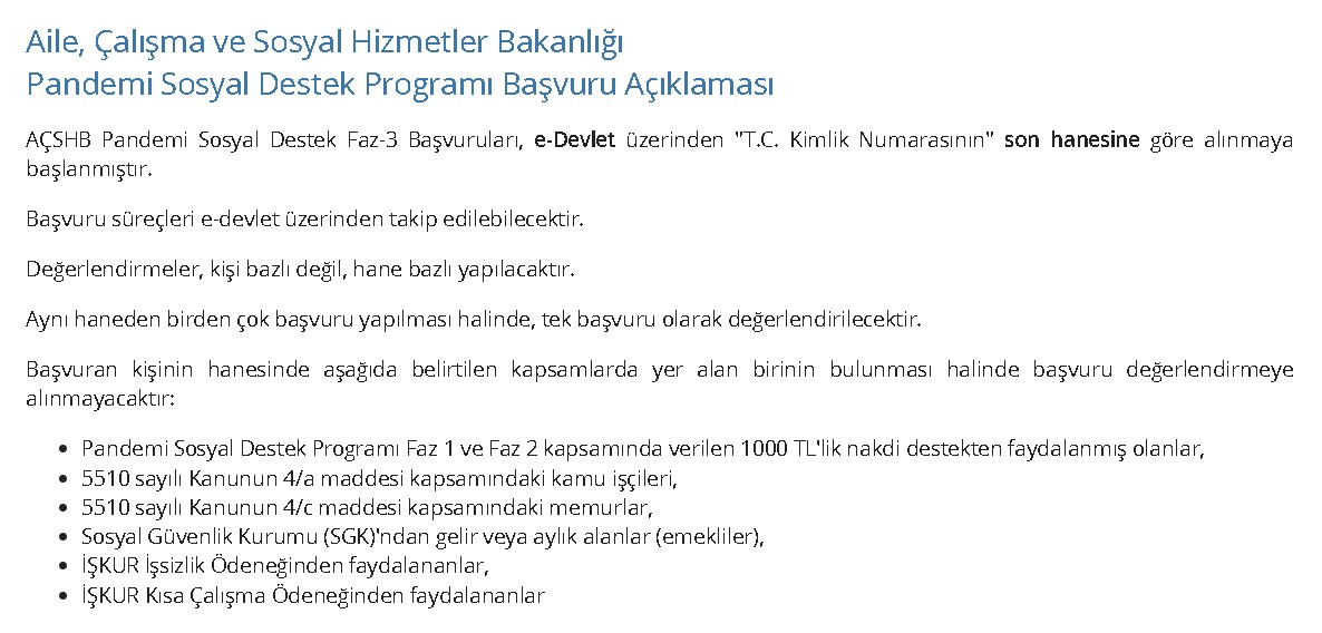 Flaş Açıklama Yapıldı! Kimlik Numarasının Son Hanesi 0, 2, 4, 6, 8 Olanlara e-Devlet Üzerinden 1100 TL Para Yatırılacak