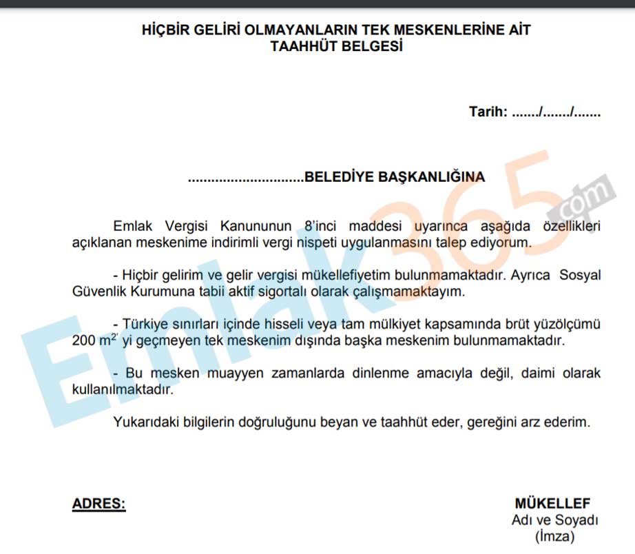 Tek Eviniz Varsa Devletten İade Alacağınız 7 Bin Liranız Olabilir! Emlak Vergisi Muafiyeti İle Para İadesi Nasıl Alınır?