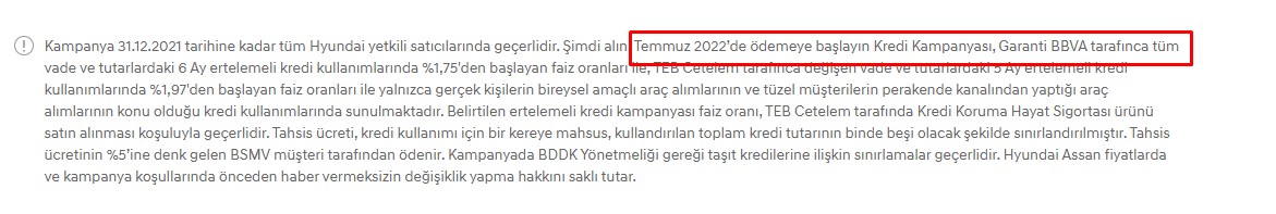 Garanti Bankası 0.99 Faiz Oranı ile 6 Ay Ertelemeli Şimdi Al Temmuz 2022'de Öde Kredi Kampanyası Başlattı!