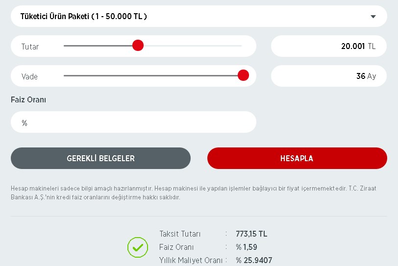 Ziraat Bankası Veriyor! 25.000 TL Acil Çözüm İhtiyaç Kredisi