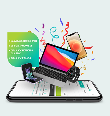 Türkiye Finans 2022 Yılbaşı İçin 22 Adet Muhteşem Hediye Dağıtıyor! MacBook Pro'dan iPhone 12'ye Kadar Eşsiz Hediyeler