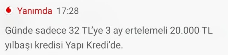 Yapı Kredi Yılbaşı Kredisi Kampanyası Başladı! Günde 32 TL Taksitle 3 Ay Ertelemeli 20 Bin TL Kredi