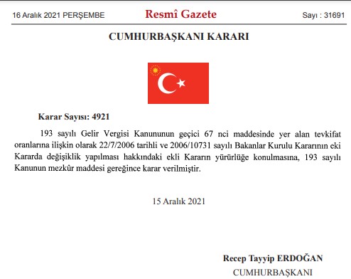 Bankada Parası Olanları İlgilendiren Kritik Kararı Cumhurbaşkanı Gece Yarısı İmzaladı, Resmi Gazete'de Yayımlandı
