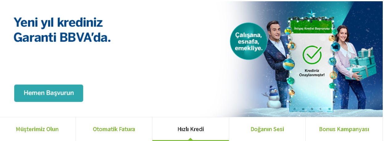 Acil Paraya Sıkışanlara Garanti Bankası Yeni Yıl Kredisi! Çalışana, Emeklilere Yılbaşı Kredi Müjdesi 2022