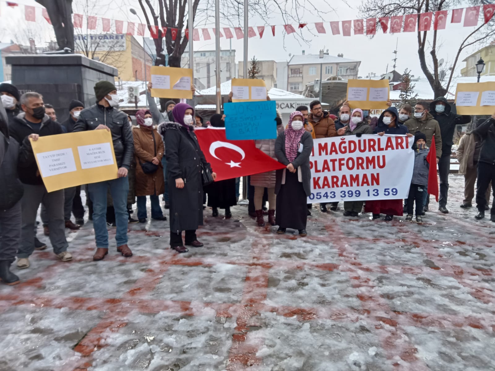 Faizsiz Evim Tasarruf Finansman Şirketleri Mağdurları Eylem Yaptı!